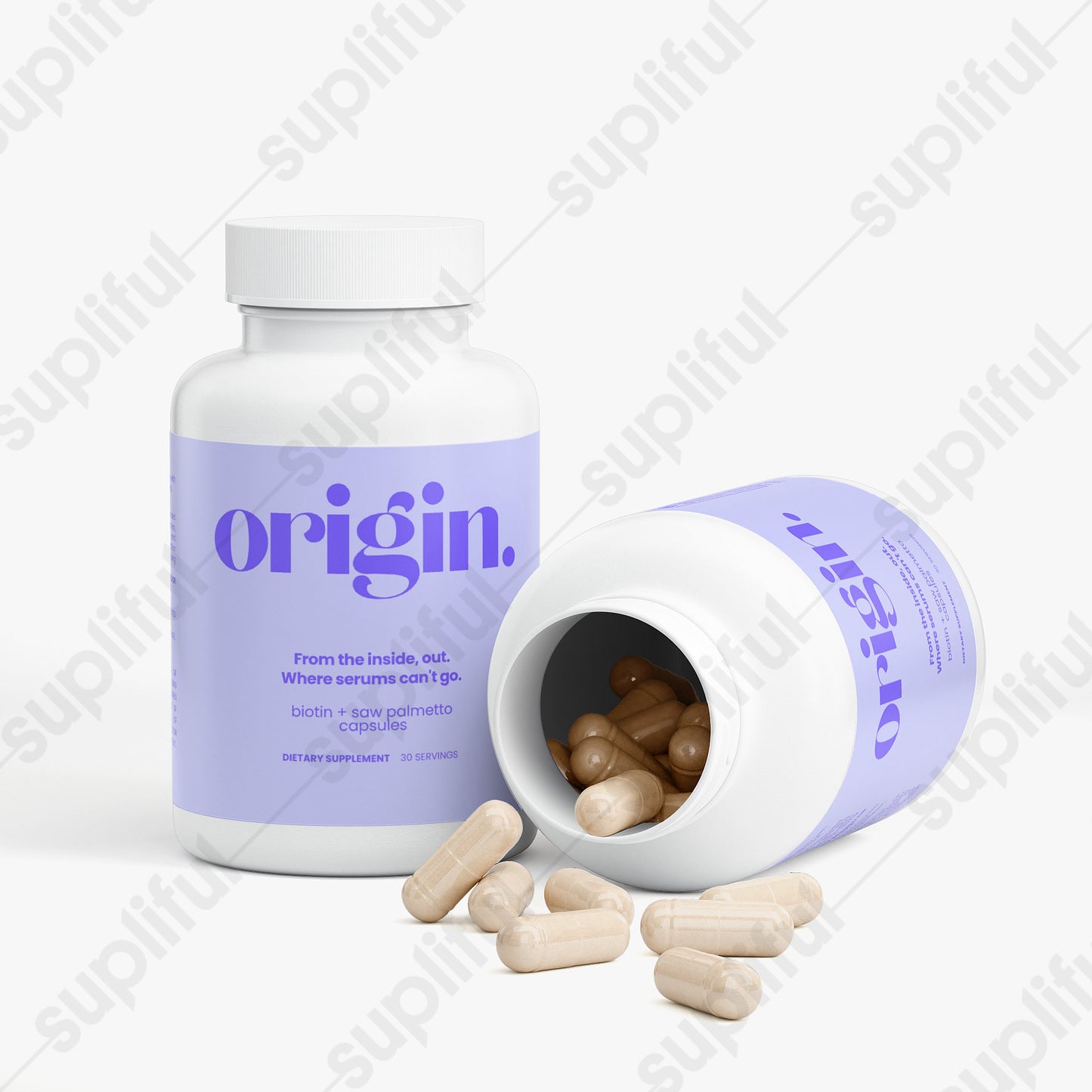 origin. - From the inside, out. Where serums can't go