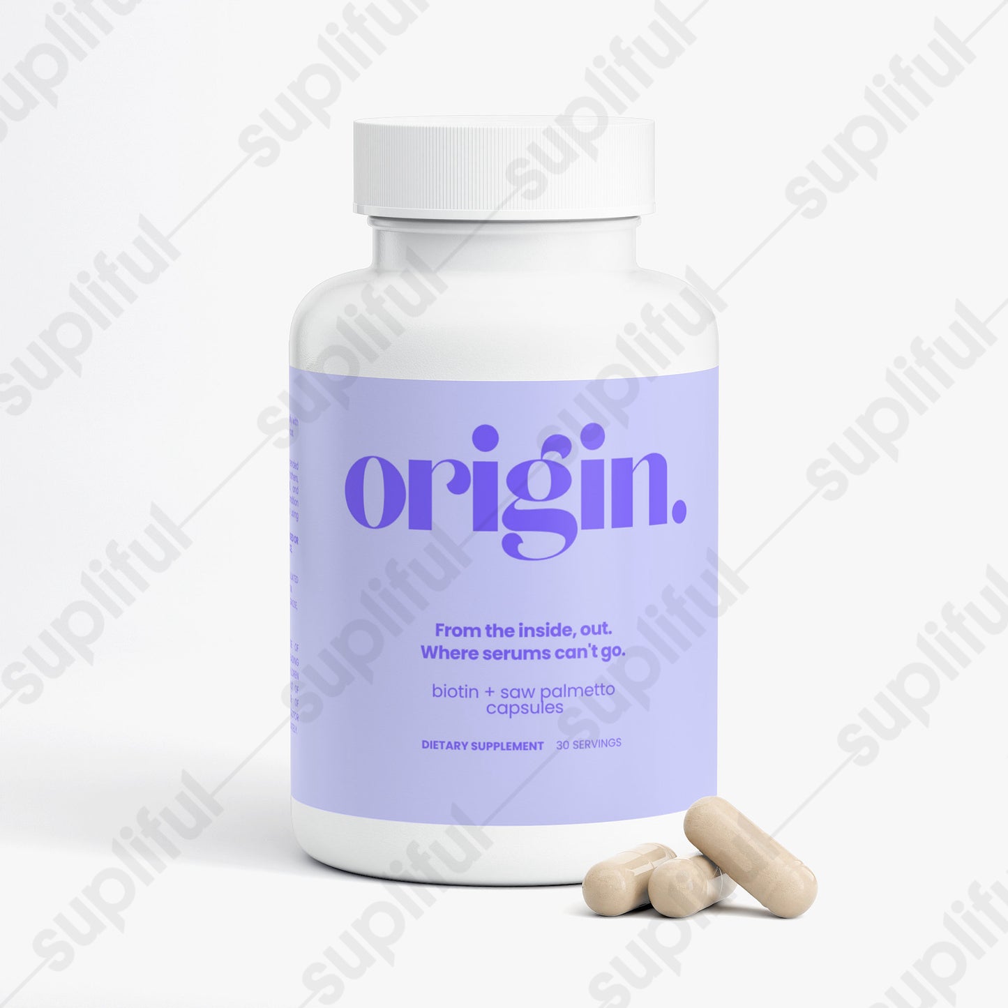 origin. - From the inside, out. Where serums can't go