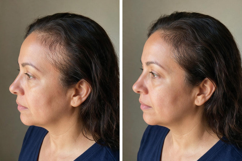 Before and after results