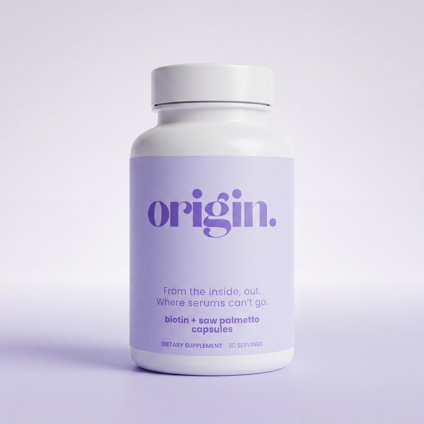 origin. - From the inside, out. Where serums can't go