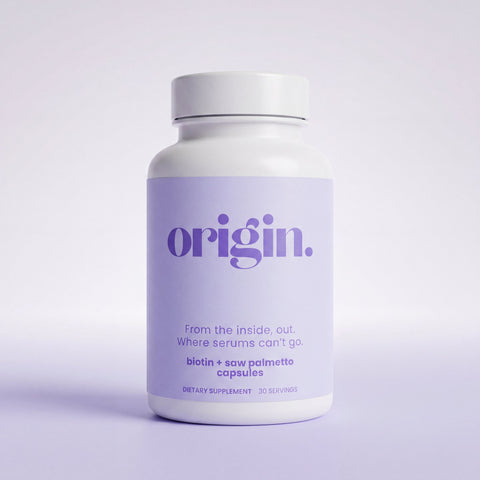 origin. - From the inside, out. Where serums can't go